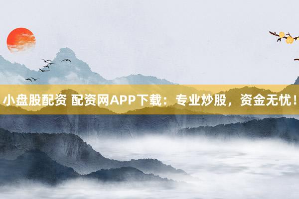 小盘股配资 配资网APP下载：专业炒股，资金无忧！