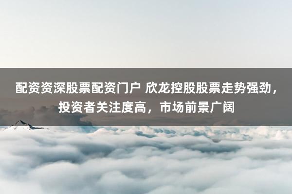 配资资深股票配资门户 欣龙控股股票走势强劲，投资者关注度高，市场前景广阔